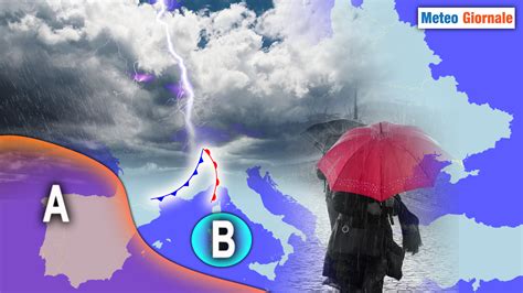 Meteo Perturbazione In Transito Piogge E Temporali Nelle Prossime Ore