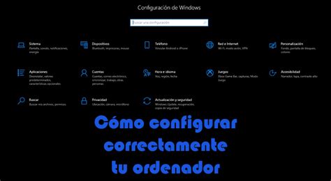 Cómo configurar correctamente tu ordenador Omega2001 Servicios