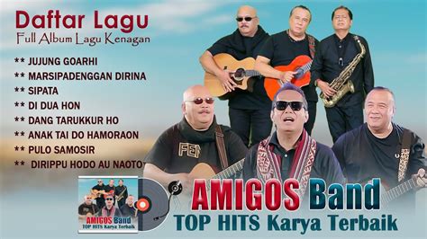 Top Dan Hits Karya Terbaik Dari Amigos Band Lagu Batak Terbaik