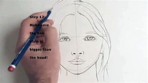 How To Draw Female Face Step By Step