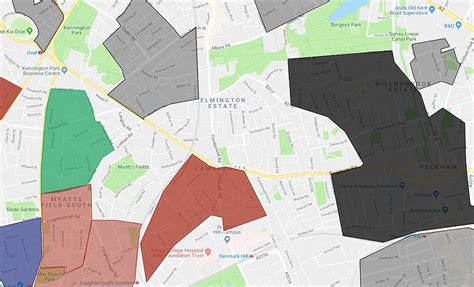 Maps Reveal The Territories Of Londons 80 Plus Gangs Daily Mail Online