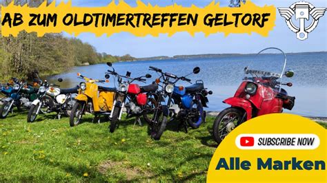 Mai Simson Ausfahrt Zum Oldtimer Treffen In Geltorf Youtube