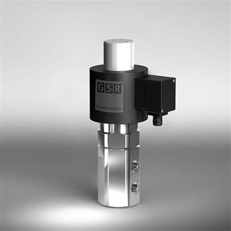 High Pressure Solenoid Valve Gsr Ventiltechnik Gmbh Co Kg