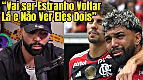 Gabigol Se Emociona Ao Falar Da Sa Da De Filipe Lu S E Rodrigo Caio Do