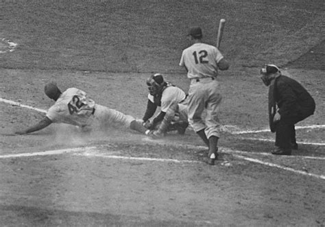 Jackie Robinson Stealing Home Video