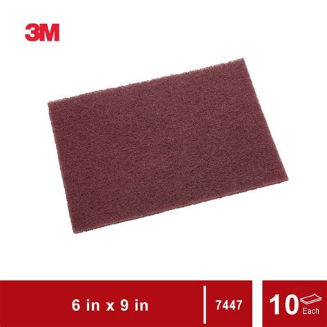 Scotch Brite Maroon General Purpose Hand Pad In X In Amplas