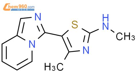 110878 32 5 2 Thiazolamine 5 Imidazo 1 5 A Pyridin 3 Yl N 4 Dimethyl