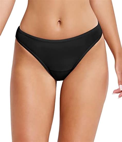 Beautikini Period Swimwear Menstrual Leakproof Bikini Bottoms Low