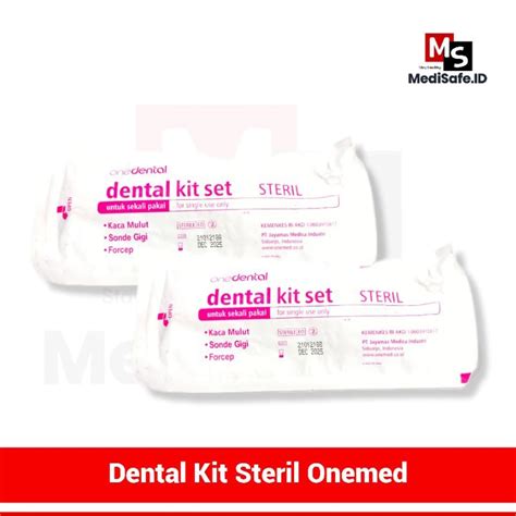 Jual Dental Kit Steril OneMed Shopee Indonesia