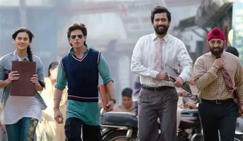 Dunki Teaser Of Shah Rukh Khan Taapsee Pannu Vicky Kaushals Film