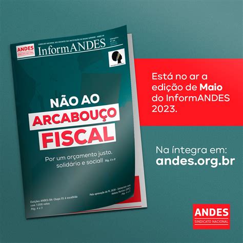 Confira O InformANDES De Maio 23 SINDCEFET MG Sindicato Dos