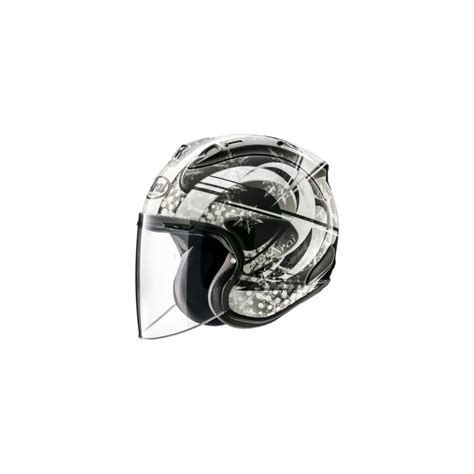 Jual Arai SNI VZ Ram Helm Half Face SNOW DOME BLACK Shopee Indonesia