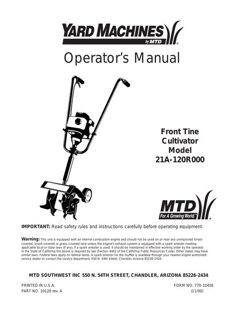 Yard Machine Tiller Fuel Line Diagram Line 46f4 A974