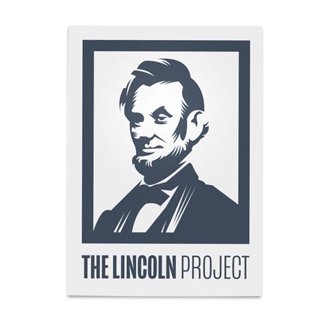 Lincoln Project Logo Poster The Lincoln Project