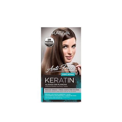 Comprar Kativa Anti Frizz Xpert Repair Keratin Straightening Without