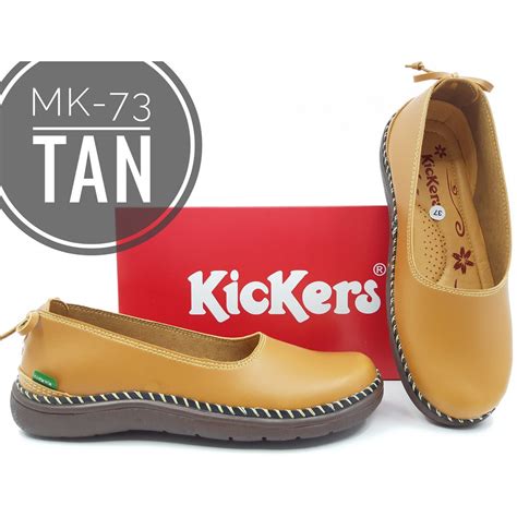 Womens Fashion Slip On Kickers Shoes Code Mk 73 Shopee Malaysia