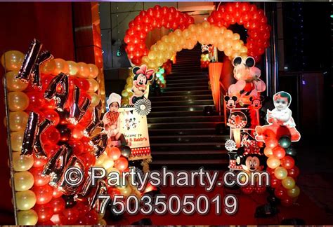 Mickey Mouse Themed Party Atelier Yuwa Ciao Jp