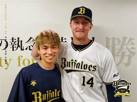 オリックス・バファローズ On Twitter 今日のヒーローは山岡泰輔投手とマッカーシー選手 ナイスゲーム⚾ インスタグラムの選手の