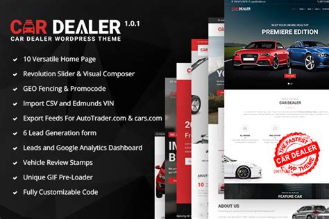 Car Dealer – The Best Car Dealer Automotive Responsive WordPress Theme - Designbeep