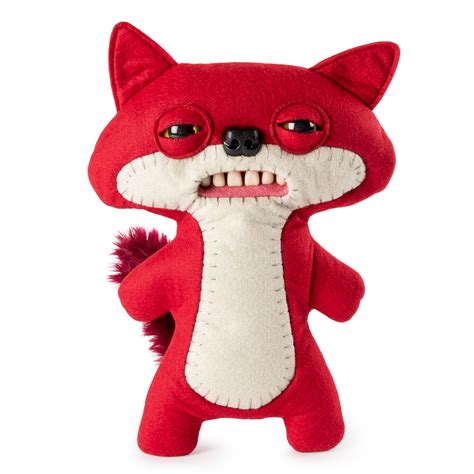 Fuggler Funny Ugly Monster 9 Inch Suspicious Fox Red Plush Creature