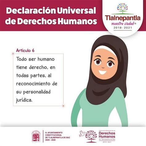 ART 6 DERECHO AL RECONOCIMIENTO COMO PERSONA ANTE LA LEY