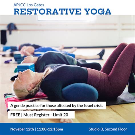 Breathwork, Meditation & Restorative Yoga - Jewish Silicon Valley