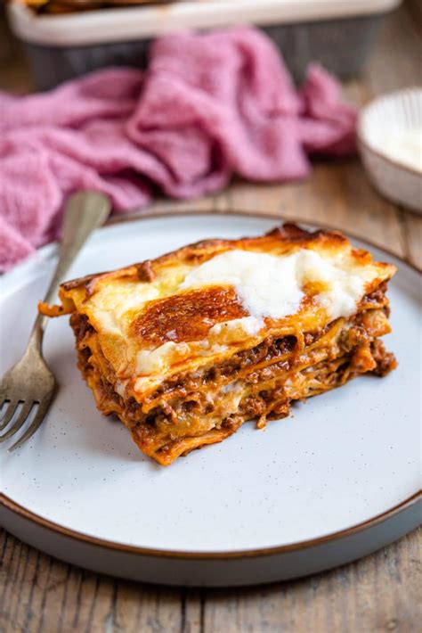 Lasagne Al Forno Italian Beef Lasagna Inside The Rustic Kitchen