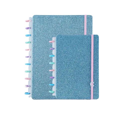 Caderno Inteligente Lets Glitter Ocean Blue Ci