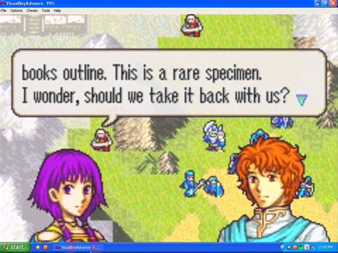 Artur Talk Lute Support C Fire Emblem 8 VBA YouTube