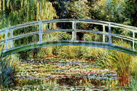 Le Pont Japonais A Giverny Poster By Claude Monet At Art Monet