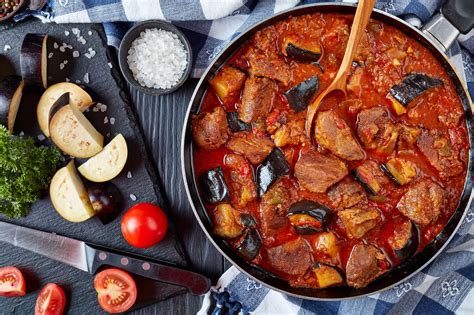 Lamb And Aubergine Stew