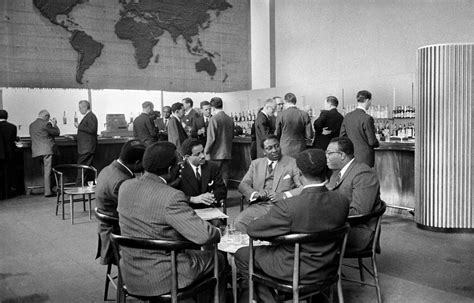 March 1st 1961 The Lounge Bar Of The United Nations Headquarters New