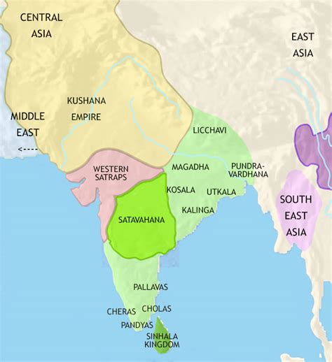 Map Of Ancient India Ancient India Map Southern Asia Asia – NBKomputer