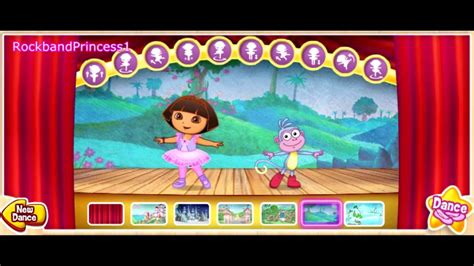 Dora The Explorer Online Games Dora Ballet Adventure Game Youtube