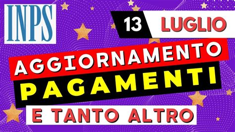 13 Luglio ⚠️ Aggiornamento Date Pagamenti Inps Reddito Di Cittadinanza Au Maggio Ultime Novità