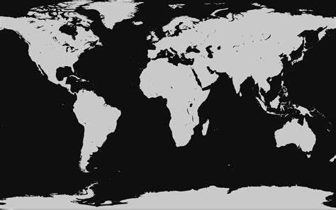 World map Wallpaper 4K, Black and White, 5K