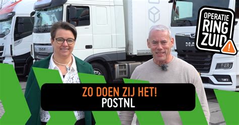 Wat Doet PostNL Tijdens Operatie Ring Zuid Groningen Bereikbaar