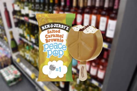 Ben Jerrys Salted Brownie Peace Pop Available Now Better Retailing