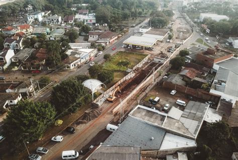 Obra Do Viaduto Do Arroio Grande Entra Em Nova Etapa