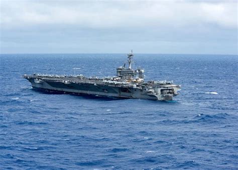 Us Aircraft Carrier Strike Group Begins Patrols In