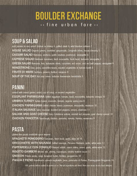 Beautiful Cafe Menu Templates and Designs - MustHaveMenus