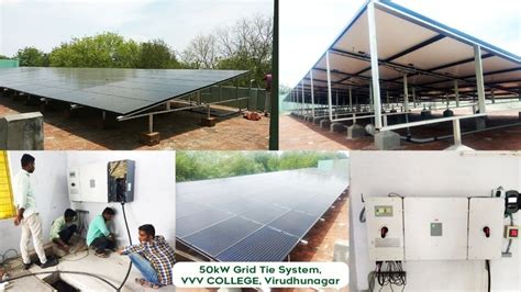 Grid Tie Solar Power Plant For Commercial At Rs 43000 Kilowatt In