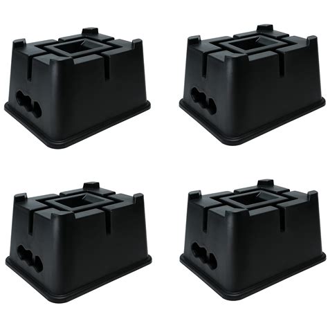 Buy 4 Pack Trailer Jack Block Heavy Duty Camper Blocks RV Stabilizer