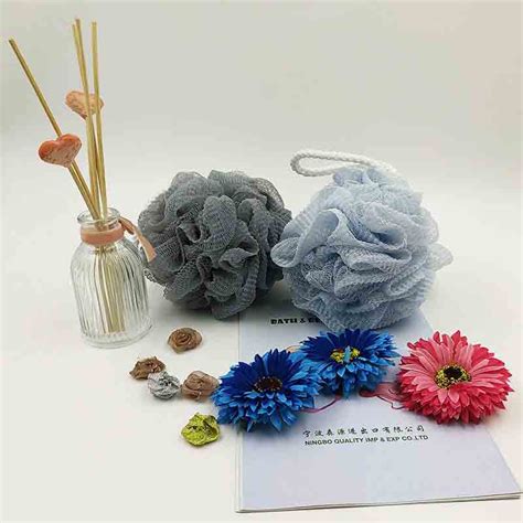 wrinkled bath sponge ningbo quality