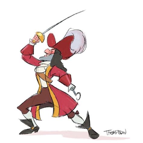 Captain Hook By Steve Thompson Arte Disney Disney Diy Disney Fan Art Disney Love Disney