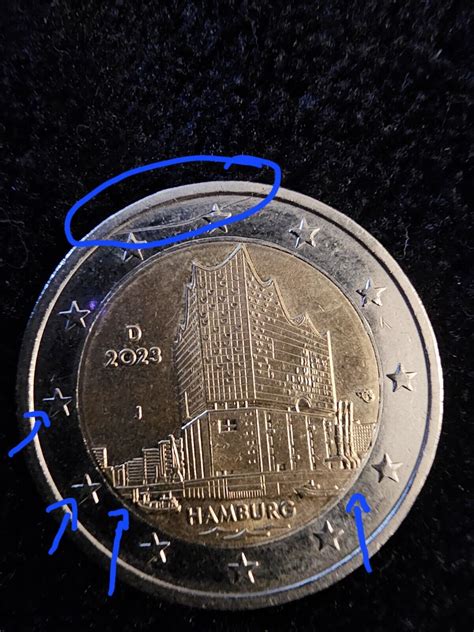 Euro M Nze Elbphilharmonie Hamburg D J Fehlpr Gung Ebay