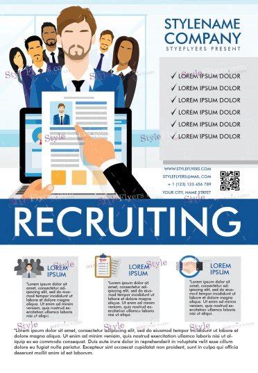 Recruiting Psd Flyer Template Styleflyers