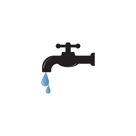 Water Tap Icon Vector Design 13450111 Vector Art At Vecteezy