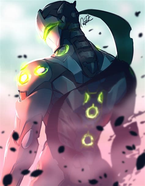 Artstation Genji Overwatch Fanart