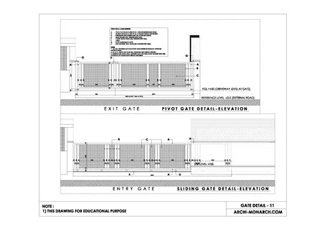 Gate Detail Eleven Archi Monarch